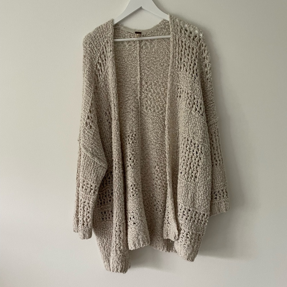 Free People Oversized Cardigan